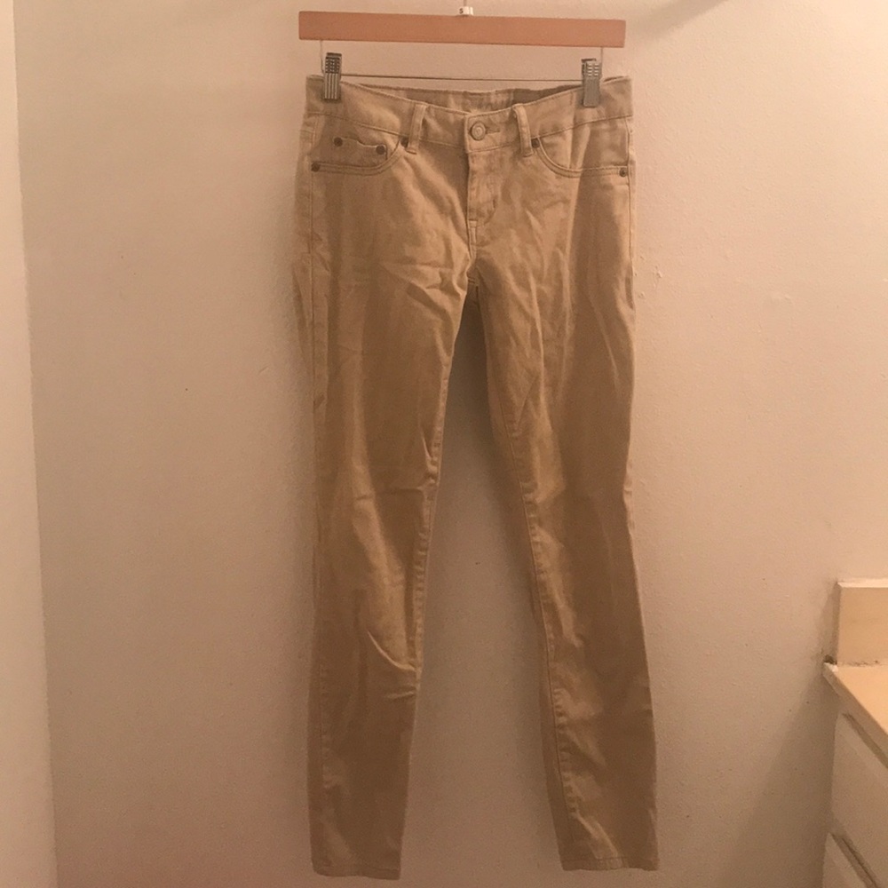 Aeropostale khaki jeggings